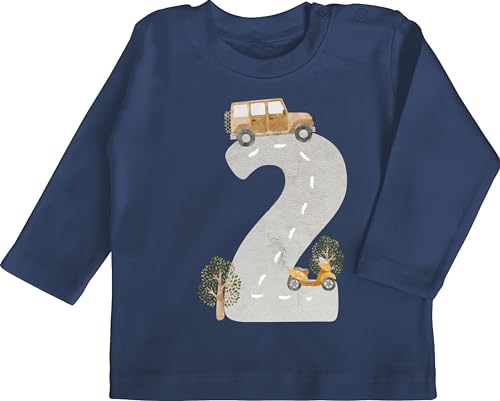 Baby Langarmshirt - 2. - 2 Geburtstag 2st Birthday 2 Jahr Babygeburtstag Zwei Kindergeburtstag - 18/24 Monate - Navy Blau - geburtstagsshirt 2.Geburtstag Langarm Tshirt Jahre zweijährige Shirt Baby Langarmshirt - 2. - 2 Geburtstag 2st Birthday 2 Jahr Babygeburtstag Zwei Kindergeburtstag - 18/24 Monate - Navy Blau - geburtstagsshirt 2.Geburtstag Langarm Tshirt Jahre zweijährige Shirt von Shirtracer