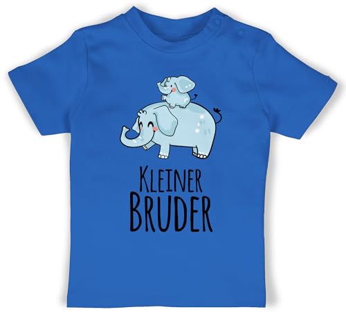 Baby T-Shirt Mädchen Jungen - Kleiner Bruder mit Elefanten - 3/6 Monate - Royalblau - Little Brother t-Shirts Lil bro Shirt kleine brüder Tshirt Geschenk Shirts kleinen Tshirts 2024 babyshirts Baby T-Shirt Mädchen Jungen - Kleiner Bruder mit Elefanten - 3/6 Monate - Royalblau - Little Brother t-Shirts Lil bro Shirt kleine brüder Tshirt Geschenk Shirts kleinen Tshirts 2024 babyshirts von Shirtracer