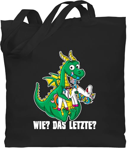 Baumwolltasche - Sprüche Statement - Wie? Das Letzte? - weiß - Unisize - Schwarz - mit aufschrift drache stoffbeutel statements einhorn stofftasche sprüchen drachen baumwolle spruch letzte Baumwolltasche - Sprüche Statement - Wie? Das Letzte? - weiß - Unisize - Schwarz - mit aufschrift drache stoffbeutel statements einhorn stofftasche sprüchen drachen baumwolle spruch letzte von Shirtracer