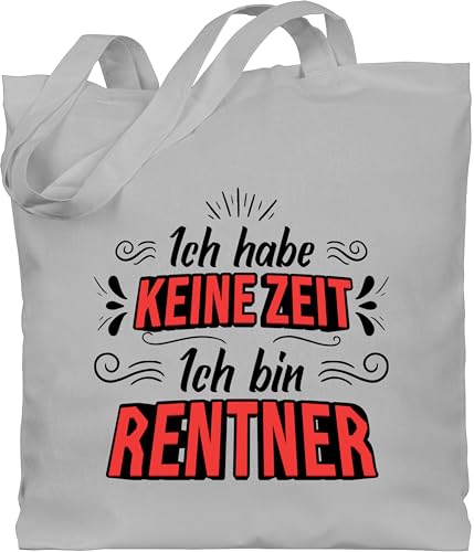 Baumwolltasche - Taschen - Ich habe keine Zeit - Ich bin Rentner - Unisize - Hellgrau - geschenke für renteneintritt beutel rente tasche geschenk ruhestand retirement jutebeutel ruhestandsgeschenk Baumwolltasche - Taschen - Ich habe keine Zeit - Ich bin Rentner - Unisize - Hellgrau - geschenke für renteneintritt beutel rente tasche geschenk ruhestand retirement jutebeutel ruhestandsgeschenk von Shirtracer