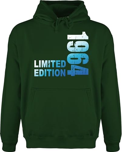 Shirtracer Hoodie Herren Pullover Männer - 60. Geburtstag - Limited Edition 1964-3XL - Dunkelgrün - Birthday 60 zum 60.Geburtstag Geschenk überraschung zu. er Years iger jähriger 60ter sprüche Jahre von Shirtracer