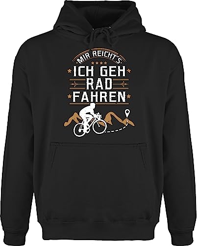 Hoodie Herren Pullover Männer - Radsport - Mir reichts ich geh Rad fahren I Geschenk Radfahren Geschenke - XS - Schwarz - fahrrad biker pullis radfahrer rädern kapuzenpullover fahrradfahrer Hoodie Herren Pullover Männer - Radsport - Mir reichts ich geh Rad fahren I Geschenk Radfahren Geschenke - XS - Schwarz - fahrrad biker pullis radfahrer rädern kapuzenpullover fahrradfahrer von Shirtracer