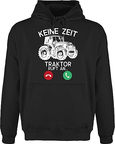 Hoodie Herren Pullover Männer - Fahrzeuge - Keine Zeit - Traktor Ruft an - weiß - XS - Schwarz - Geschenk mit Mann männertagsgeschenke Bauern Fun-Kapuzenpullover Fahrzeug trecker Pulli flugzeugen Hoodie Herren Pullover Männer - Fahrzeuge - Keine Zeit - Traktor Ruft an - weiß - XS - Schwarz - Geschenk mit Mann männertagsgeschenke Bauern Fun-Kapuzenpullover Fahrzeug trecker Pulli flugzeugen von Shirtracer