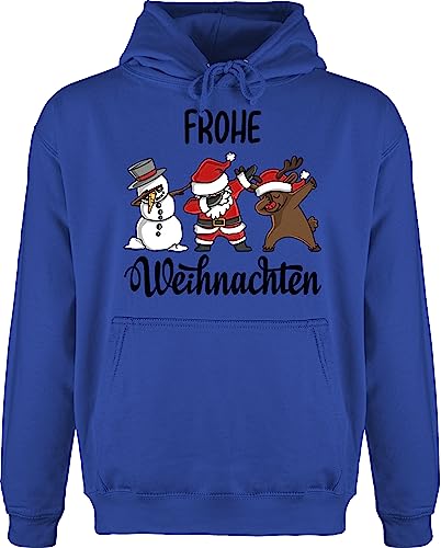 Hoodie Herren Pullover Männer - Geschenke Christmas Bekleidung - Dabbing Frohe Weihnachten - XS - Royalblau - Hoody weihnachtsoutfit Weinachten Santa pullower weinachtspolover Hoodie Herren Pullover Männer - Geschenke Christmas Bekleidung - Dabbing Frohe Weihnachten - XS - Royalblau - Hoody weihnachtsoutfit Weinachten Santa pullower weinachtspolover von Shirtracer
