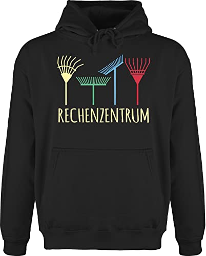 Hoodie Herren Pullover Männer - Hobby Outfit - Rechenzentrum - Geschenk Gärtner Gartenarbeit Geschenkidee - XXL - Schwarz - Garten Hoodies gärtnern Bluza Meska Pulli Langarm Hoody pullis jh001 von Shirtracer