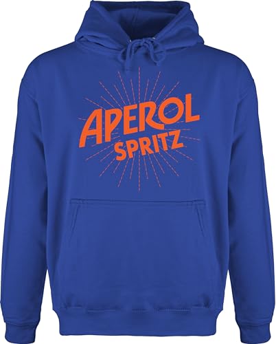 Hoodie Herren Pullover Männer - Karneval & Fasching - Aperol Spritz Kostüm - XL - Royalblau - witzige faschings jeck köstüme kaneval &fasching costüm lustiges faschingskost kölner karnevals von Shirtracer