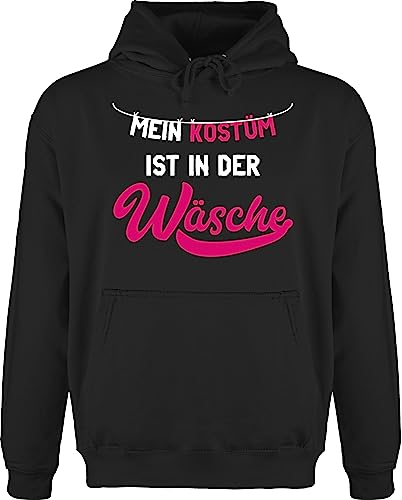 Shirtracer Hoodie Herren Pullover Männer - Karneval & Fasching - Mein Kostüm ist in der Wäsche weiß Fuchsia - 4XL - Schwarz - Faschings Hoodies Outfit Karnevals Oberteile fassenacht Fastnacht köstüme Shirtracer Hoodie Herren Pullover Männer - Karneval & Fasching - Mein Kostüm ist in der Wäsche weiß Fuchsia - 4XL - Schwarz - Faschings Hoodies Outfit Karnevals Oberteile fassenacht Fastnacht köstüme von Shirtracer