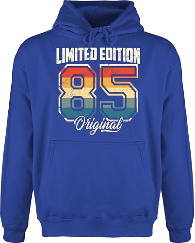 Hoodie Herren Pullover Männer - 40. - Limited Edition 1985 Original I Vierzigster Geburtstag I 40 Geburtstag - XXL - Royalblau - 40er 1984 40.geburtstag 1983 40-er 19984 vierzig 40ziger 40ig von Shirtracer
