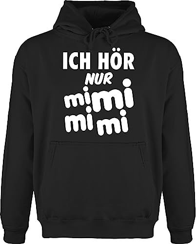 Hoodie Herren Pullover Männer - Sprüche Statement mit Spruch - Klug War's Nicht Aber geil - XXL - Schwarz - spruche Wars sprüchen war sprüche, spruechen witzige lustige Drauf sprueche+Pullover von Shirtracer