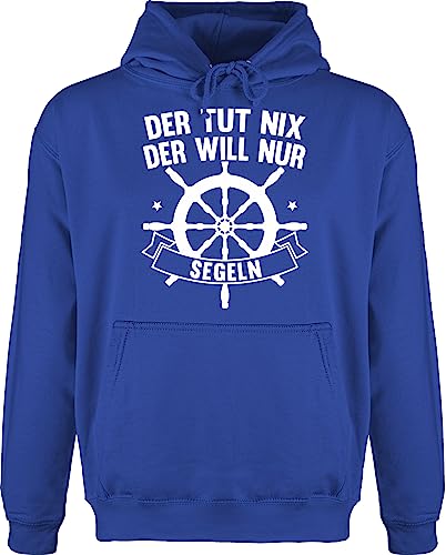 Shirtracer Hoodie Herren Pullover Männer - Statement mit Spruch - Rentner Sprüche - XL - Royalblau - sprüche, sprueche+Pullover spruche sprüchen Spruch. Statements sprueche spruechen von Shirtracer