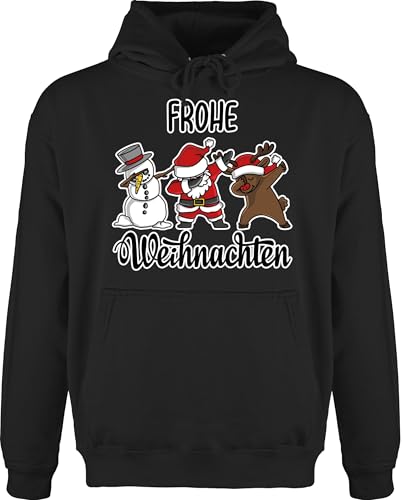 Hoodie Herren Pullover Männer - Weihnachten Geschenke Christmas Bekleidung - Hecht Ruprecht - XS - Schwarz - Weihnachts Klamotten Weihnachtspullover weihnachtsmotiv Fisch Pulli Hoodie Herren Pullover Männer - Weihnachten Geschenke Christmas Bekleidung - Hecht Ruprecht - XS - Schwarz - Weihnachts Klamotten Weihnachtspullover weihnachtsmotiv Fisch Pulli von Shirtracer