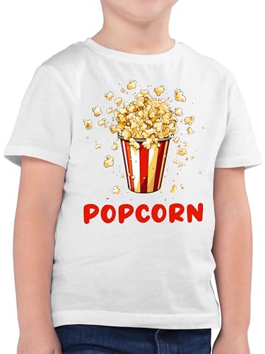 Kinder T-Shirt Jungen - & Fasching - Popcorn Fan I Popcornverkleidung Karneval I Filmliebhaber Pop Corn I Fastnacht I Fasnacht I Fasnet - 152 (12/13 Jahre) - Weiß - stroj karnawalowy dla chlopca von Shirtracer