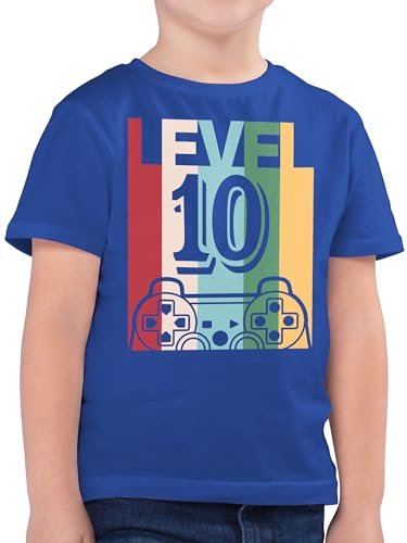 T-Shirt Jungen - Traktoren - Kinder Traktor - 104 (3/4 Jahre) - Royalblau - Shirt Jungs trecker Kindergarten t Shirts traktorfan Tshirt Junge Fahren kindershirts sprüche für mit Drauf Kind Fan von Shirtracer