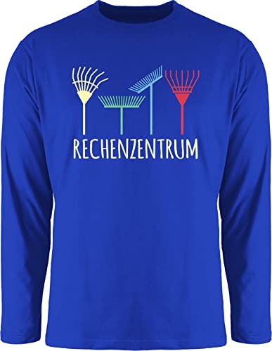 Langarmshirt Herren Langarm Shirt - Hobby Outfit - Rechenzentrum - Geschenk Gärtner Gartenarbeit Geschenkidee - XL - Royalblau - Garten Tshirt gärtnern langarmherrenshirt Shirts von Shirtracer
