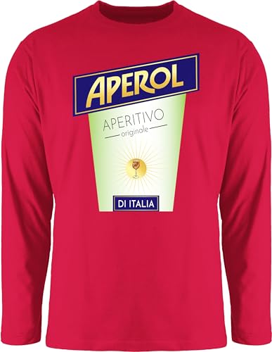 Langarmshirt Herren Langarm Shirt - Karneval & Fasching - Aperol Aperitivo Kostüm Flaschen Verkleidung I - XXL - Rot - Faschings Oberteile Karnevals getränk Oberteil faschingsshirt fassenacht Langarmshirt Herren Langarm Shirt - Karneval & Fasching - Aperol Aperitivo Kostüm Flaschen Verkleidung I - XXL - Rot - Faschings Oberteile Karnevals getränk Oberteil faschingsshirt fassenacht von Shirtracer