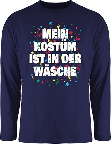 Langarmshirt Herren Langarm Shirt - Karneval & Fasching - Mein Kostüm ist in der Wäsche Konfetti I Fastnacht I Fasnacht I Fasnet - 3XL - Navy Blau - Karnevals t-Shirts Faschings Oberteile Langarmshirt Herren Langarm Shirt - Karneval & Fasching - Mein Kostüm ist in der Wäsche Konfetti I Fastnacht I Fasnacht I Fasnet - 3XL - Navy Blau - Karnevals t-Shirts Faschings Oberteile von Shirtracer
