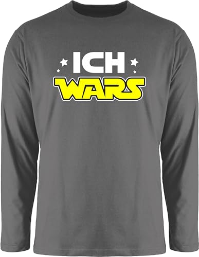 Langarmshirt Herren Langarm Shirt - Nerd Geschenke - Ich Wars - XL - Dunkelgrau - Geeks Outfit zocker Shirts Geschenk zocken Gamer Tshirt Geschenk+für+zocker Geek Nerds nerdgeschenk Gaming nerdige Langarmshirt Herren Langarm Shirt - Nerd Geschenke - Ich Wars - XL - Dunkelgrau - Geeks Outfit zocker Shirts Geschenk zocken Gamer Tshirt Geschenk+für+zocker Geek Nerds nerdgeschenk Gaming nerdige von Shirtracer