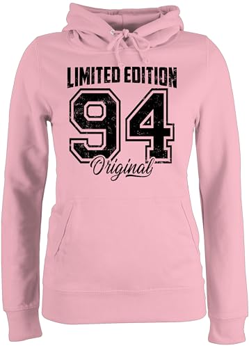 Pullover Damen Hoodie Frauen - 30. Geburtstag - Limited Edition 1994 Original Schwarz Vintage Dreißigster - L - Hellrosa - für 30 Geschenke 30.Geburtstag 30.Geburtstags (30) 30-Geburtstag von Shirtracer