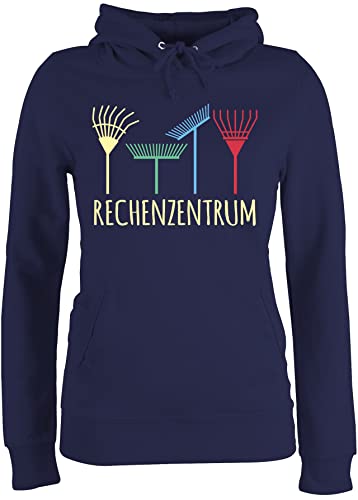 Pullover Damen Hoodie Frauen - Hobby Outfit - Rechenzentrum - Geschenk Gärtner Gartenarbeit Geschenkidee - XL - Navy Blau - Garten Kadin kiyafetleri gärtnern Hoodies Langarm hodys von Shirtracer