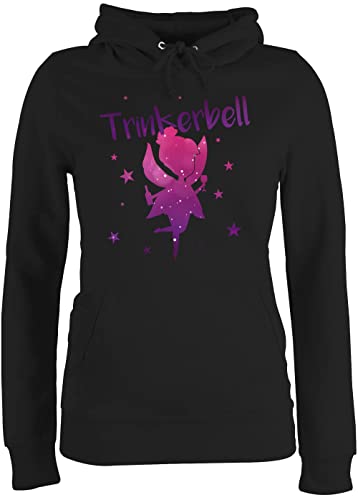 Pullover Damen Hoodie Frauen - JGA Junggesellenabschied - Trinkerbell I Alkohol Fee Trinkerbelle I Trinker Bell Fee - XS - Schwarz - Bachelorette Party feen Fun-Kapuzenpullover jungesselnabschied Pullover Damen Hoodie Frauen - JGA Junggesellenabschied - Trinkerbell I Alkohol Fee Trinkerbelle I Trinker Bell Fee - XS - Schwarz - Bachelorette Party feen Fun-Kapuzenpullover jungesselnabschied von Shirtracer