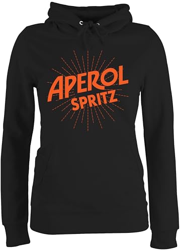 Pullover Damen Hoodie Frauen - & Fasching - Aperol Spritz Kostüm I Karneval Kostüm Aperol Spritz - M - Schwarz - aperol-Spritz-Pullover karnevalspullover Faschings Sauf Fun-Kapuzenpullover Pullover Damen Hoodie Frauen - & Fasching - Aperol Spritz Kostüm I Karneval Kostüm Aperol Spritz - M - Schwarz - aperol-Spritz-Pullover karnevalspullover Faschings Sauf Fun-Kapuzenpullover von Shirtracer