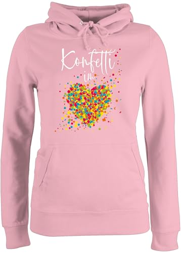 Pullover Damen Hoodie Frauen - Karneval & Fasching - Konfetti im Herzen I - L - Hellrosa - schmal geschnitten karnevalspullover Faschings köln Hoody Pulli konfetti+im+Herzen karnevalspulli Pullover Damen Hoodie Frauen - Karneval & Fasching - Konfetti im Herzen I - L - Hellrosa - schmal geschnitten karnevalspullover Faschings köln Hoody Pulli konfetti+im+Herzen karnevalspulli von Shirtracer