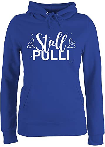 Pullover Damen Hoodie Frauen - Pferde - Stallpulli Lettering - XS - Royalblau - reitoberteil pferdeliebhaber stall Pulli pferdepulloverdamen sprüche Pferd hoddys reithoodies reiten hoddis reitpulli Pullover Damen Hoodie Frauen - Pferde - Stallpulli Lettering - XS - Royalblau - reitoberteil pferdeliebhaber stall Pulli pferdepulloverdamen sprüche Pferd hoddys reithoodies reiten hoddis reitpulli von Shirtracer