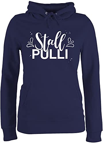 Pullover Damen Hoodie Frauen - Pferde - Stallpulli Lettering - XS - Navy Blau - reitoberteil pferdeliebhaber stall Pulli pferdepulloverdamen sprüche Pferd hoddys reithoodies reiten hoddis reitpulli Pullover Damen Hoodie Frauen - Pferde - Stallpulli Lettering - XS - Navy Blau - reitoberteil pferdeliebhaber stall Pulli pferdepulloverdamen sprüche Pferd hoddys reithoodies reiten hoddis reitpulli von Shirtracer