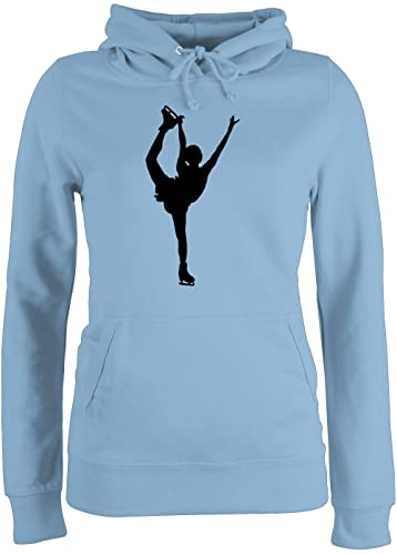 Pullover Damen Hoodie Frauen - Snowboard, Ski und mehr - Eiskunstläuferin Einzellaufen - XS - Hellblau - Ice Skates Hoodies Skifahren iceskate Oberteile eislauf Pulli Eiskunstlauf Kapuzenpullover Pullover Damen Hoodie Frauen - Snowboard, Ski und mehr - Eiskunstläuferin Einzellaufen - XS - Hellblau - Ice Skates Hoodies Skifahren iceskate Oberteile eislauf Pulli Eiskunstlauf Kapuzenpullover von Shirtracer