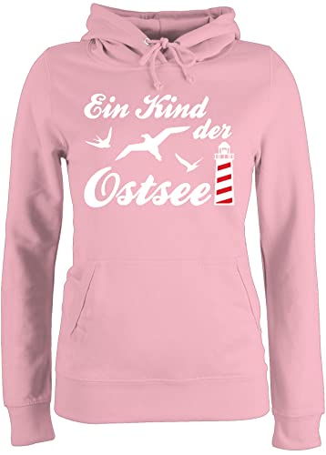 Pullover Damen Hoodie Frauen - Sprüche Statement - Tanz oder gar Nichts - weiß - S - Hellrosa - Statements tanzen Pulli mit Aufschrift Spruch von Shirtracer