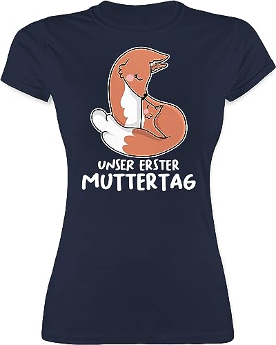 Shirt Damen - 1. Muttertag I Unser erster Muttertag - XXL - Navy Blau - 1 muttertagsgeschenk muttertags Tshirt Mama erste t-Shirt Geschenk zum ersten muttertagsgeschenke mittertagsgeschenk Shirt Damen - 1. Muttertag I Unser erster Muttertag - XXL - Navy Blau - 1 muttertagsgeschenk muttertags Tshirt Mama erste t-Shirt Geschenk zum ersten muttertagsgeschenke mittertagsgeschenk von Shirtracer