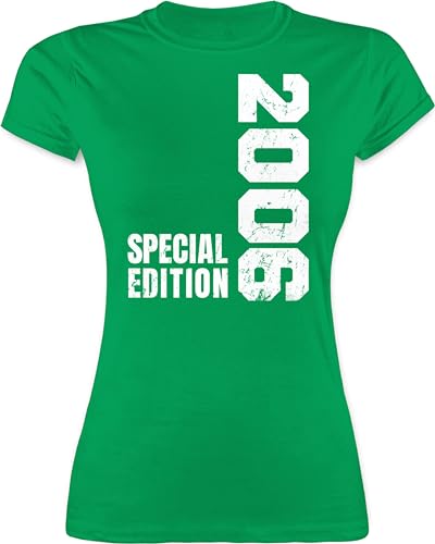 Shirt Damen - 18. Geburtstag - Special Edition 2006 - S - Grün - 18 Tshirt mädchen t Eighteen 18ter Frau t-Shirt Geschenke Tochter für jährige 18jährige t.Shirt Geschenk Geburtstags von Shirtracer