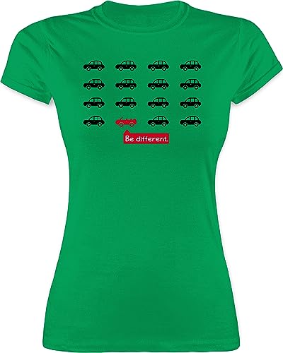 Shirt Damen - Autos - Be Different. - Cabrio - M - Grün - Tshirt autoliebhaber Different t-Shirt Frauen Auto Shirts Automotive t -Shirt automotiv für Bild Shirt Damen - Autos - Be Different. - Cabrio - M - Grün - Tshirt autoliebhaber Different t-Shirt Frauen Auto Shirts Automotive t -Shirt automotiv für Bild von Shirtracer