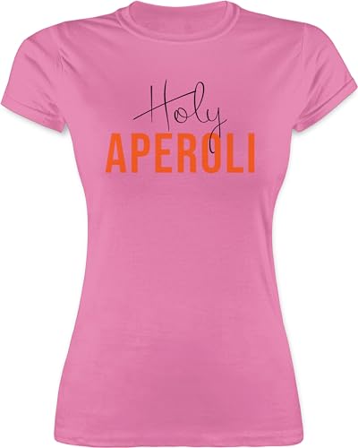 Shirt Damen - Karneval & Fasching - Holy Aperoli Aperol Spritz Aperoly - L - Rosa - Frauen t kölsche 2023 Tshirt Frau Karneval. und fasnacht t-Shirt Faschings und. Karneval& Shirts lustiges von Shirtracer