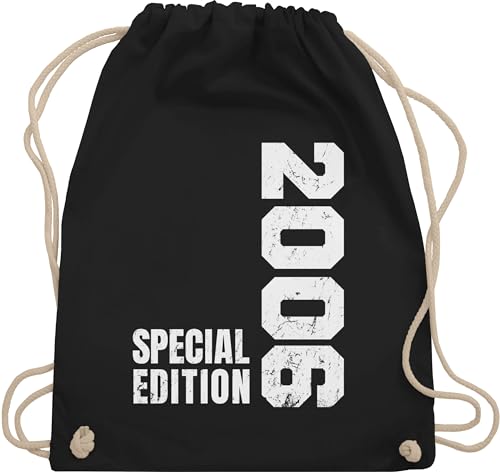 Turnbeutel Rucksack - 18. Geburtstag - Special Edition 2006 - Unisize - Schwarz - geschenke für mädchen ab 18 jahren zum volljährig beutel geschenk junge 18ten stoffbeutel jährige 18-geburtstag von Shirtracer