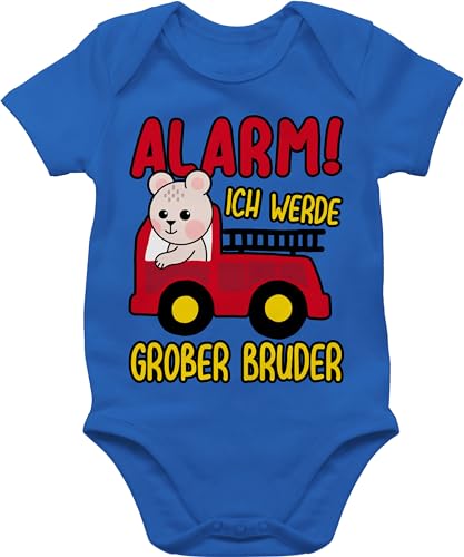 Shirtracer Baby Body Junge Mädchen - Alarm ich werde großer Bruder - 6/12 Monate - Royalblau - big brother große brüder hase babykleidung baby+strampler+sprüche bruder strampler löwe Shirtracer Baby Body Junge Mädchen - Alarm ich werde großer Bruder - 6/12 Monate - Royalblau - big brother große brüder hase babykleidung baby+strampler+sprüche bruder strampler löwe von Shirtracer