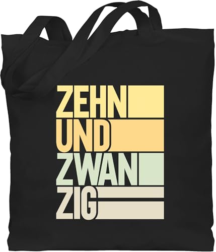 Shirtracer Baumwolltasche - 30. Geburtstag - Zehnundzwanzig - Unisize - Schwarz - lustige geschenk 30 jahre 30th birthday 30ter jutebeutel geschenkbeutel 30.geburtstag stoffbeutel 1994 30iger beutel von Shirtracer