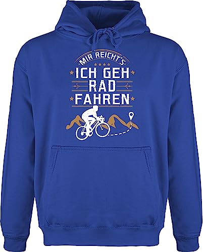 Hoodie Herren Pullover Männer - Radsport - Mir reichts ich geh Rad fahren I Geschenk Radfahren Geschenke - XS - Royalblau - fahrrad biker pullis radfahrer rädern kapuzenpullover fahrradfahrer Hoodie Herren Pullover Männer - Radsport - Mir reichts ich geh Rad fahren I Geschenk Radfahren Geschenke - XS - Royalblau - fahrrad biker pullis radfahrer rädern kapuzenpullover fahrradfahrer von Shirtracer