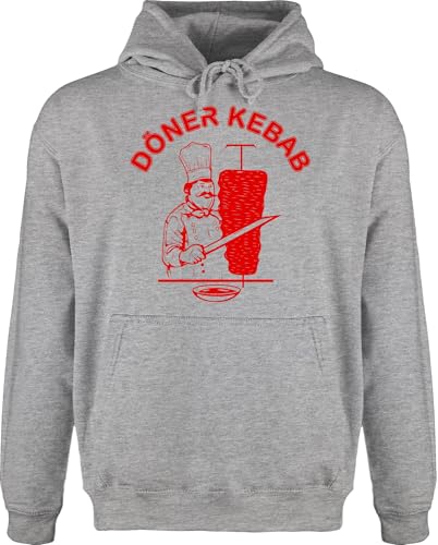 Shirtracer Hoodie Herren Pullover Männer - Karneval & Fasching - Original Döner Kebab Logo I Döner Kebap I Döner Geschenke - XS - Grau meliert - Faschings Doner Hoodies Outfit Karnevals doener hudis Shirtracer Hoodie Herren Pullover Männer - Karneval & Fasching - Original Döner Kebab Logo I Döner Kebap I Döner Geschenke - XS - Grau meliert - Faschings Doner Hoodies Outfit Karnevals doener hudis von Shirtracer
