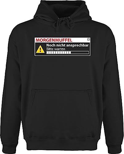 Shirtracer Hoodie Herren Pullover Männer - Sprüche Statement mit Spruch - Morgenmuffel - Nicht ansprechbar - XS - Schwarz - lustige pullis sprüche+Pullover sprueche,morgenmuffel' Pulli arbeits Shirtracer Hoodie Herren Pullover Männer - Sprüche Statement mit Spruch - Morgenmuffel - Nicht ansprechbar - XS - Schwarz - lustige pullis sprüche+Pullover sprueche,morgenmuffel' Pulli arbeits von Shirtracer