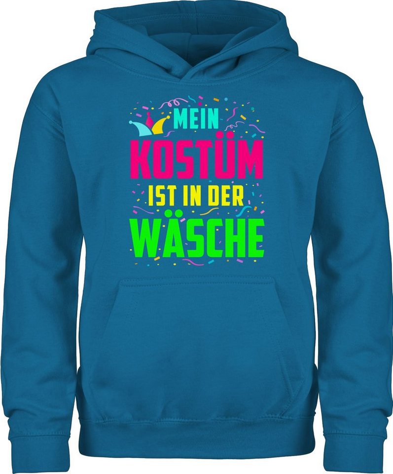Shirtracer Hoodie Mein zu Kostüm ist in der Wäsche Karneval & Fasching von Shirtracer