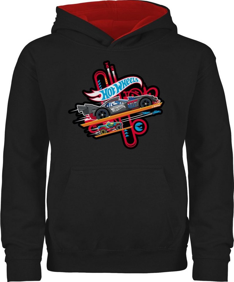 Shirtracer Hoodie Rennautos Hot Wheels Mädchen von Shirtracer