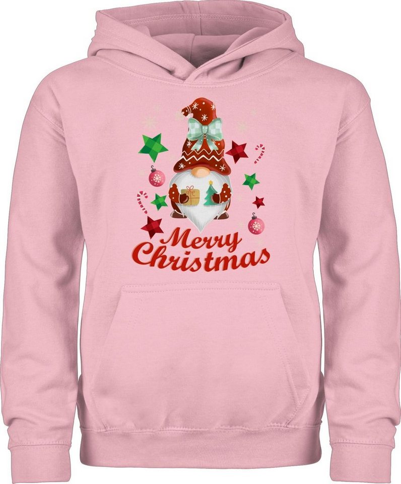 Shirtracer Hoodie Weihnachtlicher Wichtel Weihnachten Kleidung Kinder von Shirtracer