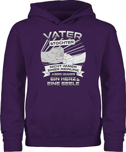 Shirtracer Kinder Hoodie Jungen Mädchen - Vater und Tochter Nicht Immer Einer Meinung | Vater und Tochter Geschenk Tochter | Vatertagsgeschenk für Papa von Tochter - 152 (12/13 Jahre) von Shirtracer