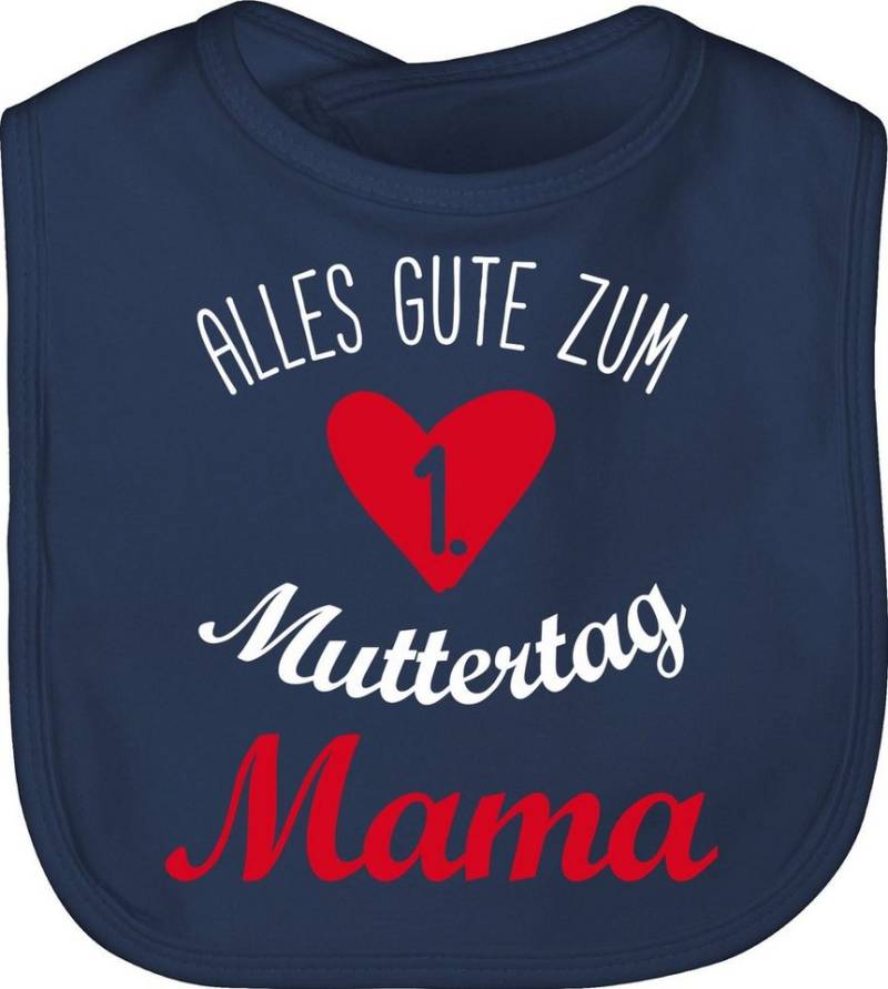 Shirtracer Lätzchen Erster Muttertag - Alles gute zum 1. Muttertag, Muttertagsgeschenk von Shirtracer