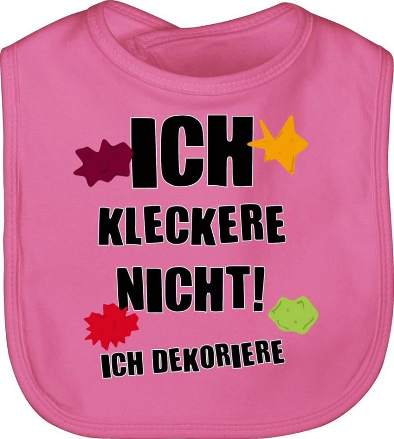 Shirtracer Lätzchen Ich kleckere nicht!, Sprüche Baby von Shirtracer