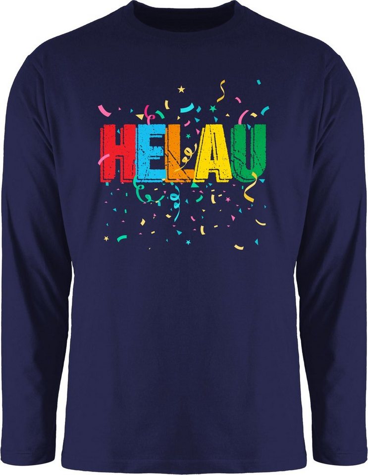 Shirtracer Rundhalsshirt Helau Alaaf Schriftzug Kostüm Kölle Fasching Narren Karneval & Fasching von Shirtracer