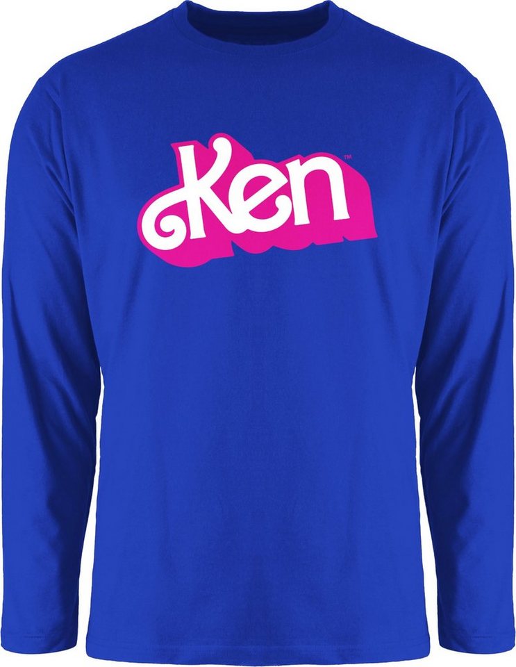 Shirtracer Rundhalsshirt Ken Logo Barbie Herren von Shirtracer