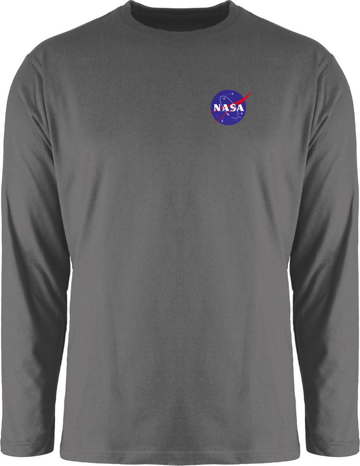 Shirtracer Rundhalsshirt NASA Logo Space X Merchandise Weltraum Weltall Weltraum von Shirtracer
