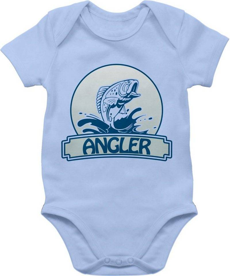 Shirtracer Shirtbody Angler Button Sport & Bewegung Baby von Shirtracer